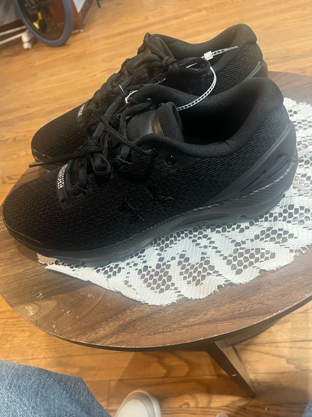 Under Armour All-Black Running Shoes